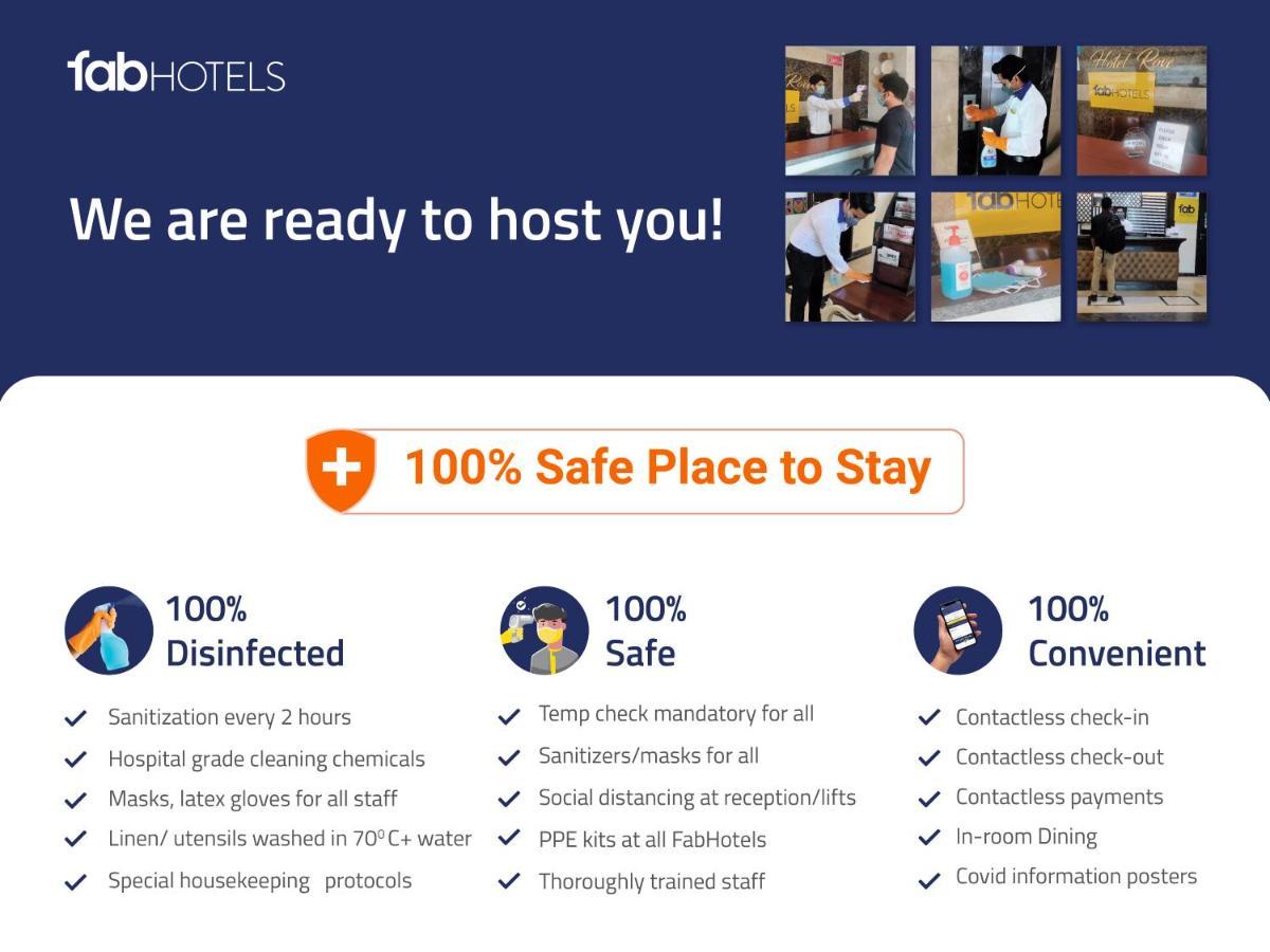 Fabhotel Le Heritage Karol Bagh Deli Exterior foto